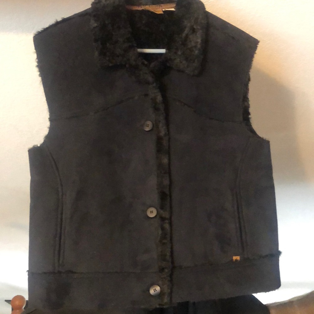 Tsunami Suede Western Vest. P1286